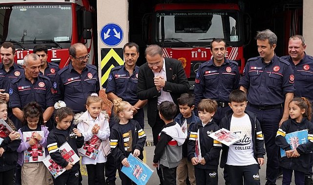 Beylikdüzü Belediyesi'nden itfaiyecilere kutlama